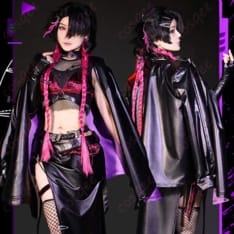 無期迷途 アザミ コスプレ衣装 ダーククールに決まる重ね着コーデで写真映え - 3枚目の画像（サムネイル）