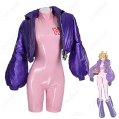 ONE PIECE リリス Punk-02 コスプレ衣装 ダークサイバー感が際立つセットアップ - 1枚目の画像（サムネイル）
