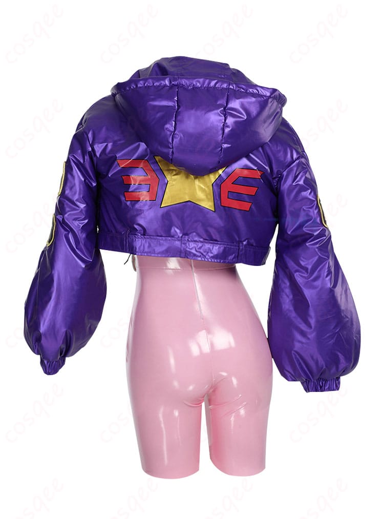 ONE PIECE Punk-02 悪(リリス) コスプレ衣装 背面図