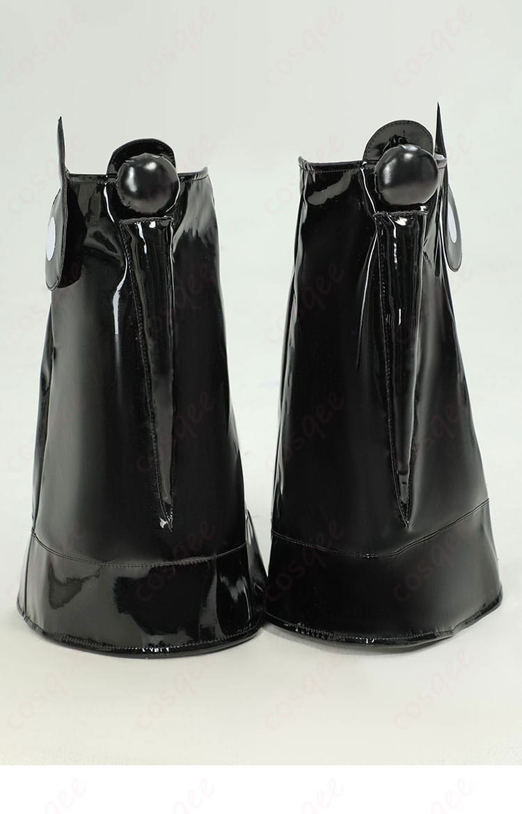 ONE PIECE ニコ・ロビン コスプレ衣装に合わせた靴の正面。リアルで美しいデザイン。