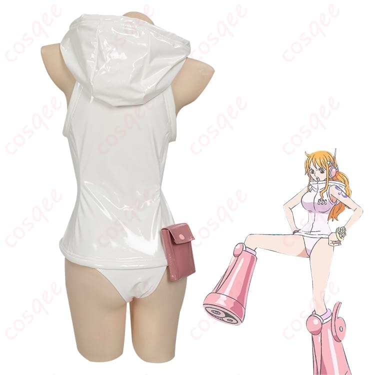 ONE PIECE ナミ エッグヘッド編 コスプレ衣装 近未来ムードで写真映えするセット - 3枚目の画像