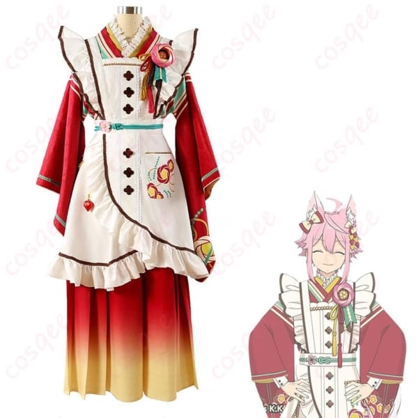 あんスタ 姫宮桃李 恋こい喫茶コスプレ衣装 小物充実で映えるメイド風コーデ