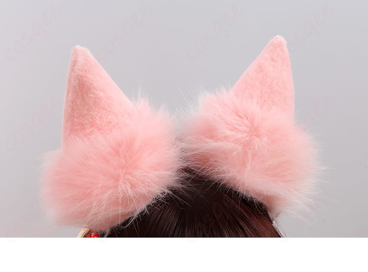 姫宮桃李 コスプレ衣装 ヘアバンドの背面ディテール。丁寧に仕上げられた背面装飾。