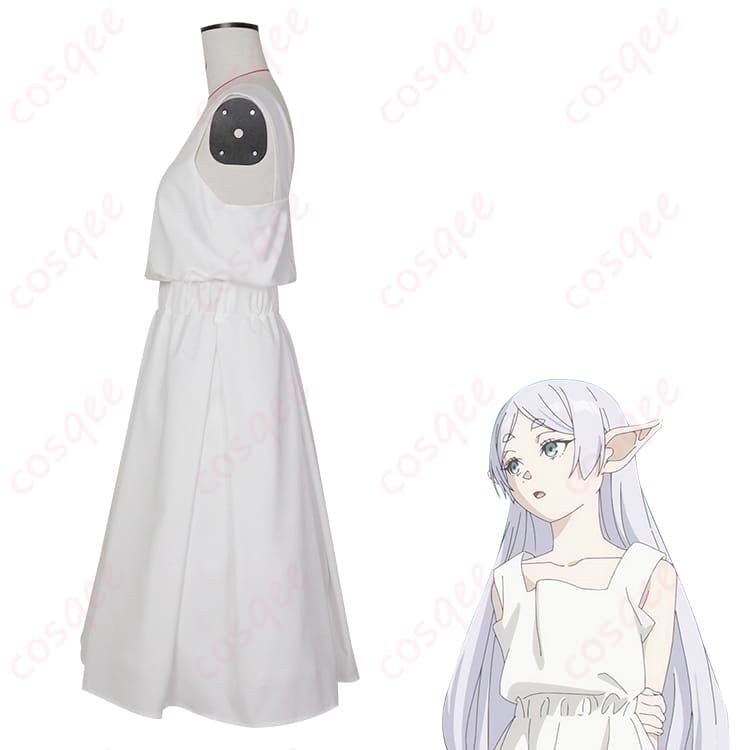 葬送のフリーレン フリーレンの清楚ワンピで世界観を纏う高再現コスプレ衣装 - 2枚目の画像