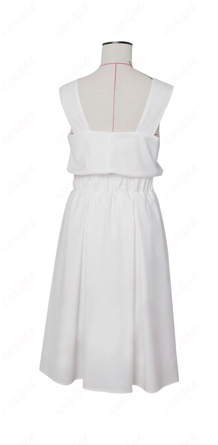 フリーレン コスプレ衣装 背面図:背中のデザインや衣装のバックスタイルがしっかり見える画像。