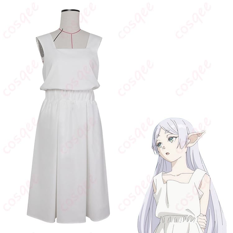 葬送のフリーレン フリーレンの清楚ワンピで世界観を纏う高再現コスプレ衣装 - 1枚目の画像