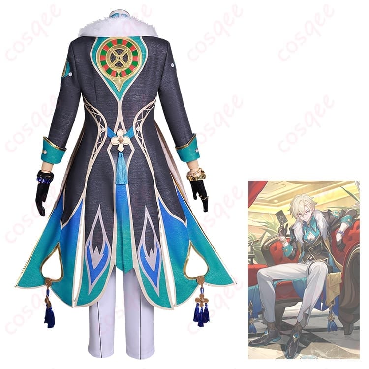 崩壊：スターレイル アベンチュリンの品格を纏うコスプレ衣装｜撮影映えと動きやすさを両立 - 2枚目の画像