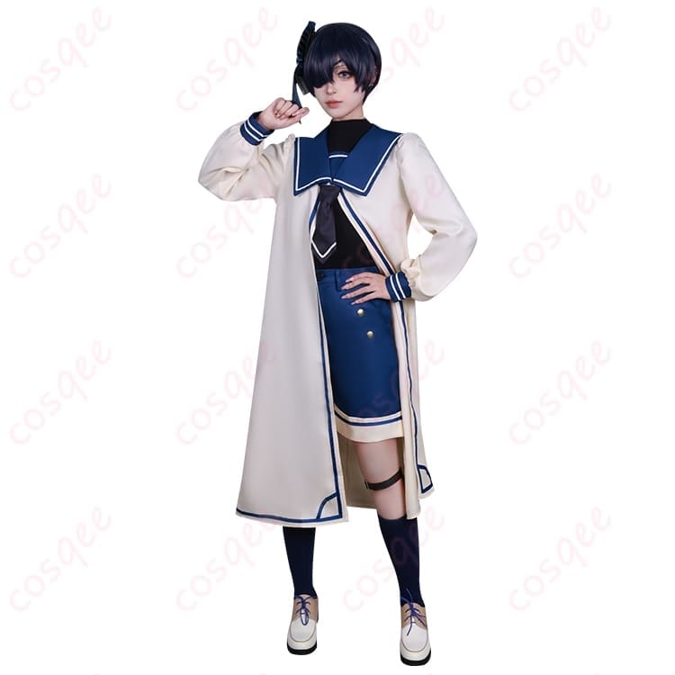 黒執事のシエル伯爵スタイルを上品に再現するクラシカルなコスプレ衣装 - 4枚目の画像