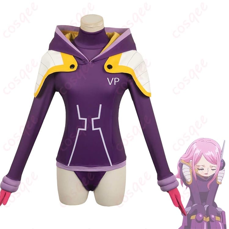 ONE PIECE ジュエリー・ボニー エッグヘッド編のコスプレ衣装 ポップ×パンクで写真映えも抜群 - 1枚目の画像