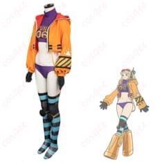 ONE PIECE エッグヘッド編 PUNK-06 欲 コスプレ衣装 近未来SFの映えるセット - 2枚目の画像（サムネイル）