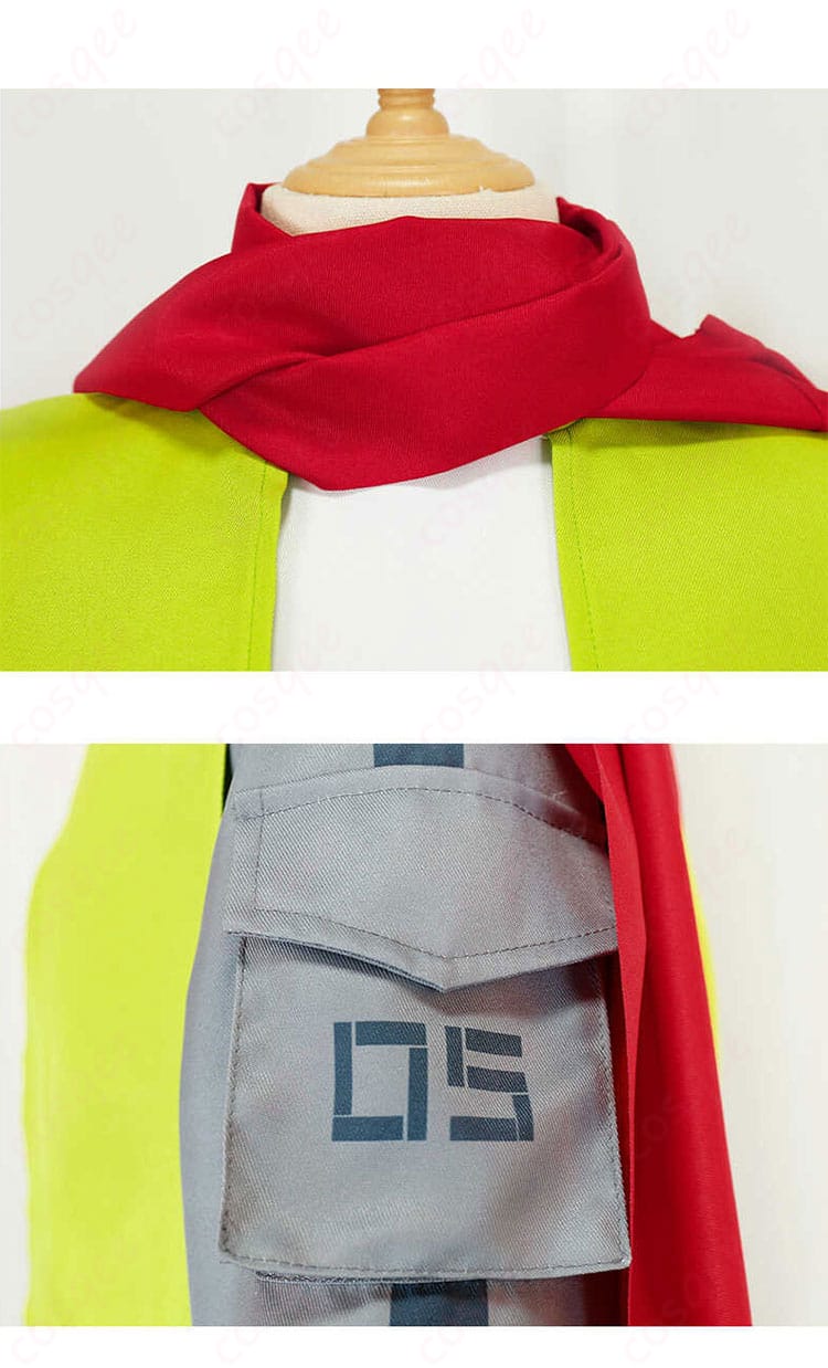 カミル コスプレ衣装 ネックラインと袖装飾のディテール - 精緻な刺繍とデザイン、コスプレの品質を強調