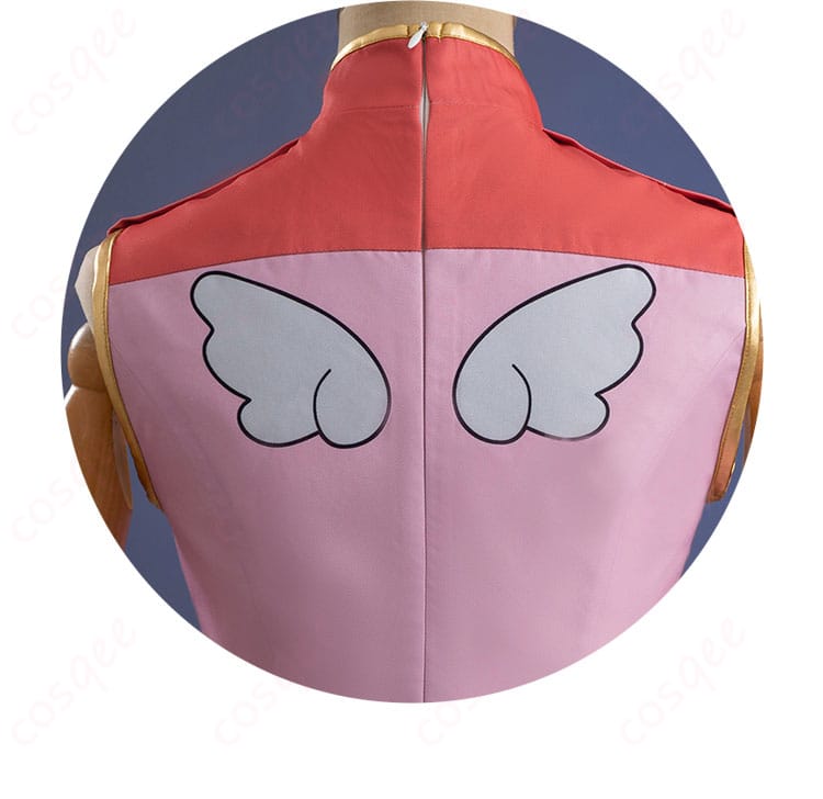 背面の装飾細部。特に背中のデザインがしっかりと再現され、作品の雰囲気を完璧に再現。