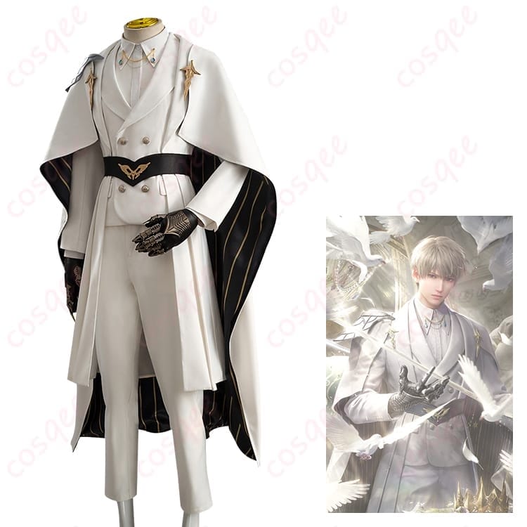 恋と深空 セイヤ コスプレ衣装 英雄感高まるマント×装飾で写真映え抜群 - 2枚目の画像