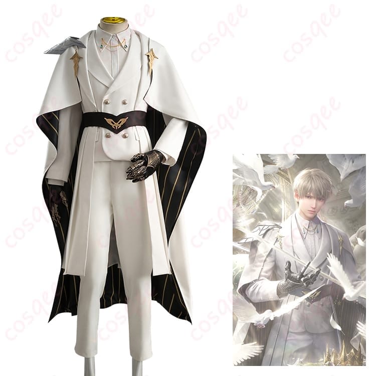 恋と深空 セイヤ コスプレ衣装 英雄感高まるマント×装飾で写真映え抜群 - 1枚目の画像