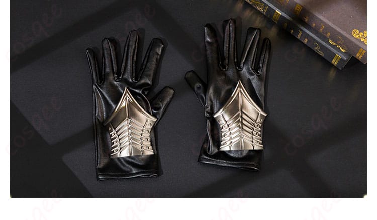 手袋のディテール。精緻な作りで、高い再現度が特徴。