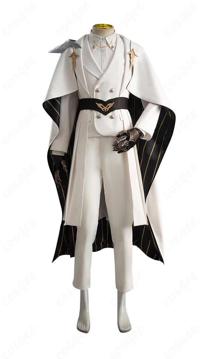 恋と深空 セイヤ コスプレ衣装の正面からの画像。美しいディテールが際立つ。