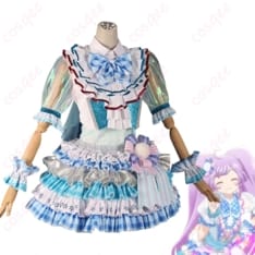 プリパラ 真中らぁら 1周年記念モデル コスプレ衣装 ポップ可愛い映え感でライブも撮影も主役級 - 2枚目の画像（サムネイル）