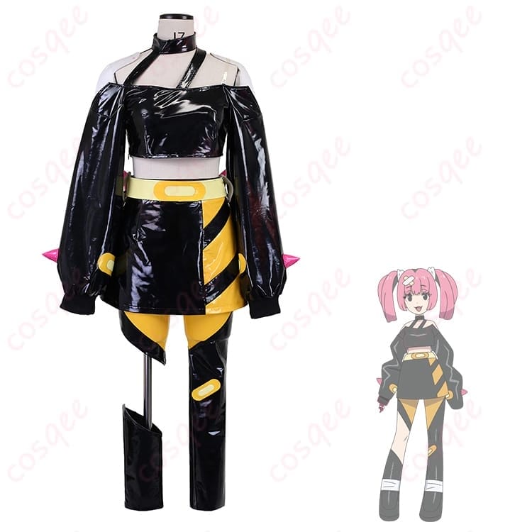 ポケットモンスター サンゴの雰囲気を軽やかに纏うトロピカル配色のコスプレ衣装 - 1枚目の画像