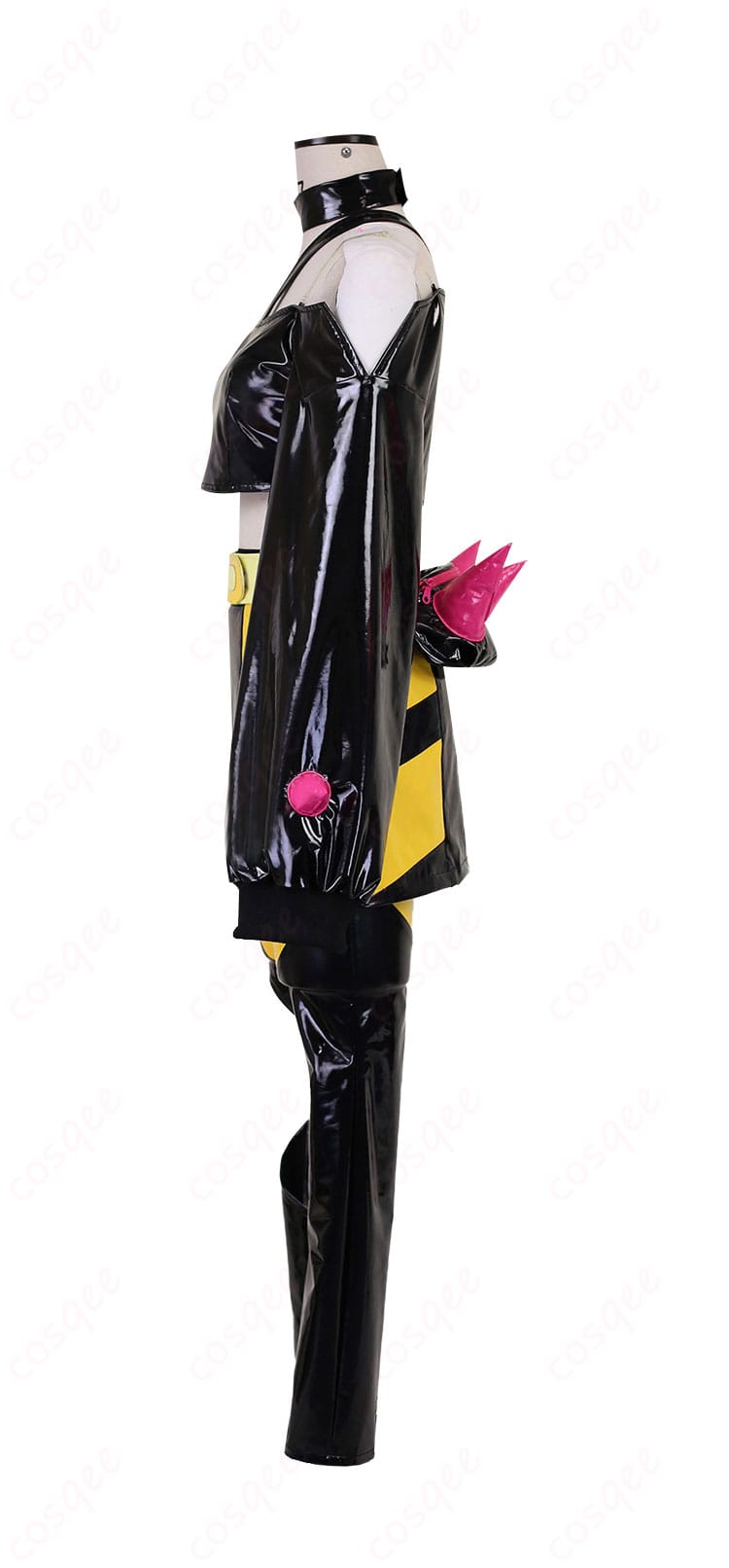 ポケモン サンゴ コスプレ衣装の左側から見たデザイン。衣装全体のシルエットと装飾がしっかり確認できます。