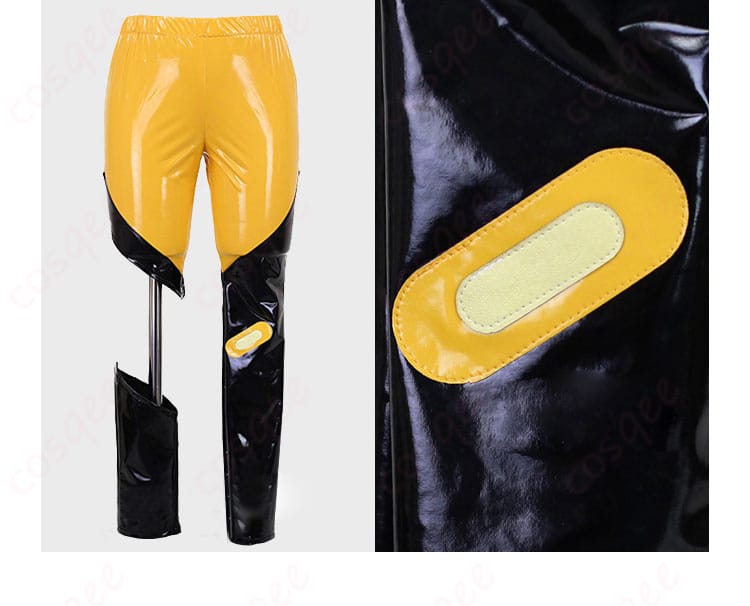 サンゴ コスプレ衣装のスカートの背面装飾。美しいデザインが後ろ姿にも映える一品です。