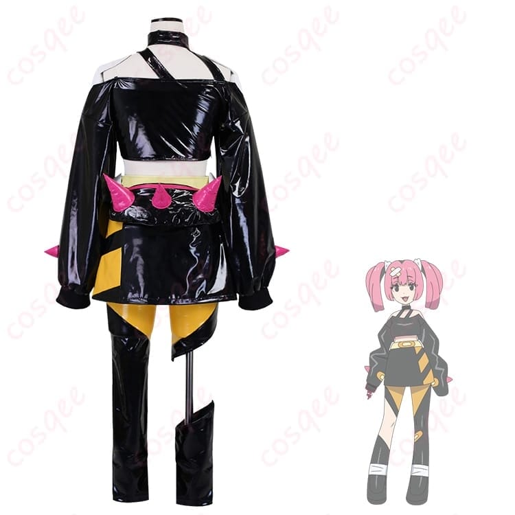 ポケットモンスター サンゴの雰囲気を軽やかに纏うトロピカル配色のコスプレ衣装 - 4枚目の画像