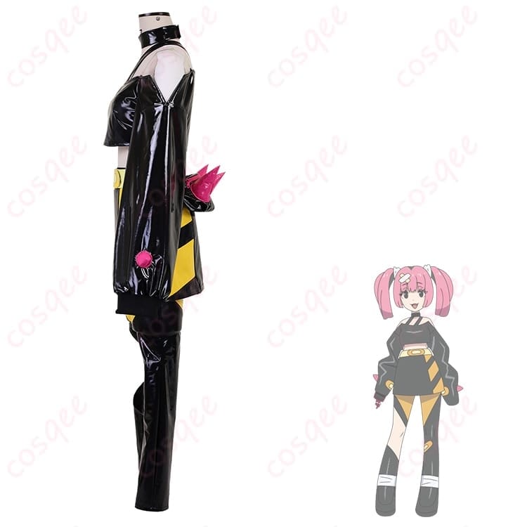 ポケットモンスター サンゴの雰囲気を軽やかに纏うトロピカル配色のコスプレ衣装 - 3枚目の画像