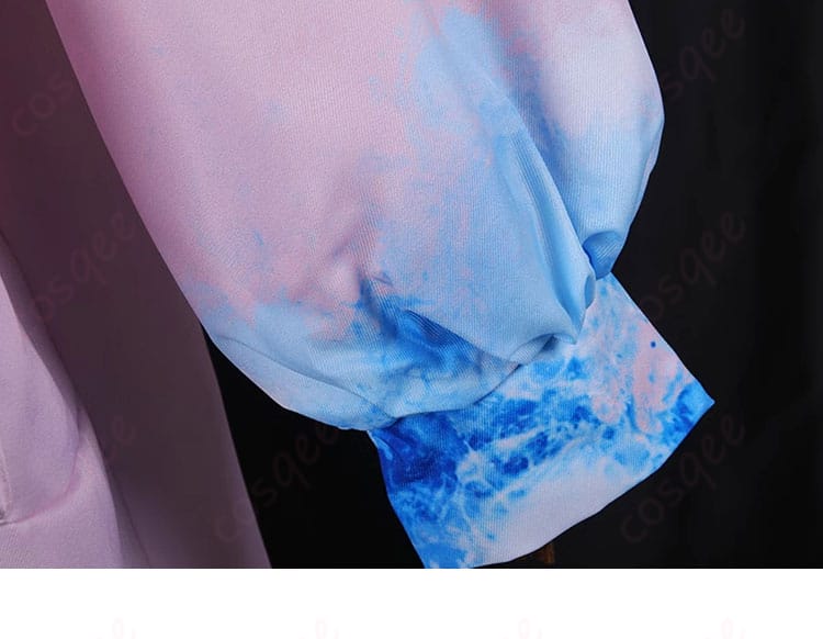 袖口部分の涂鸦装飾。アークナイツのキララらしいユニークなデザインが特徴です。