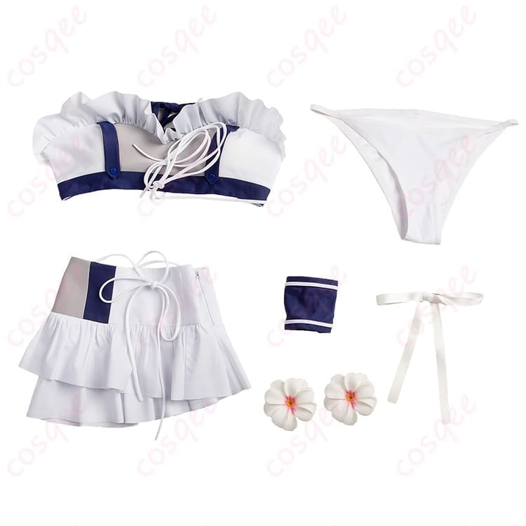 FF7 ティファ シャインフリッパー水着コスプレ｜海でも撮影会でも映える快適セット - 5枚目の画像