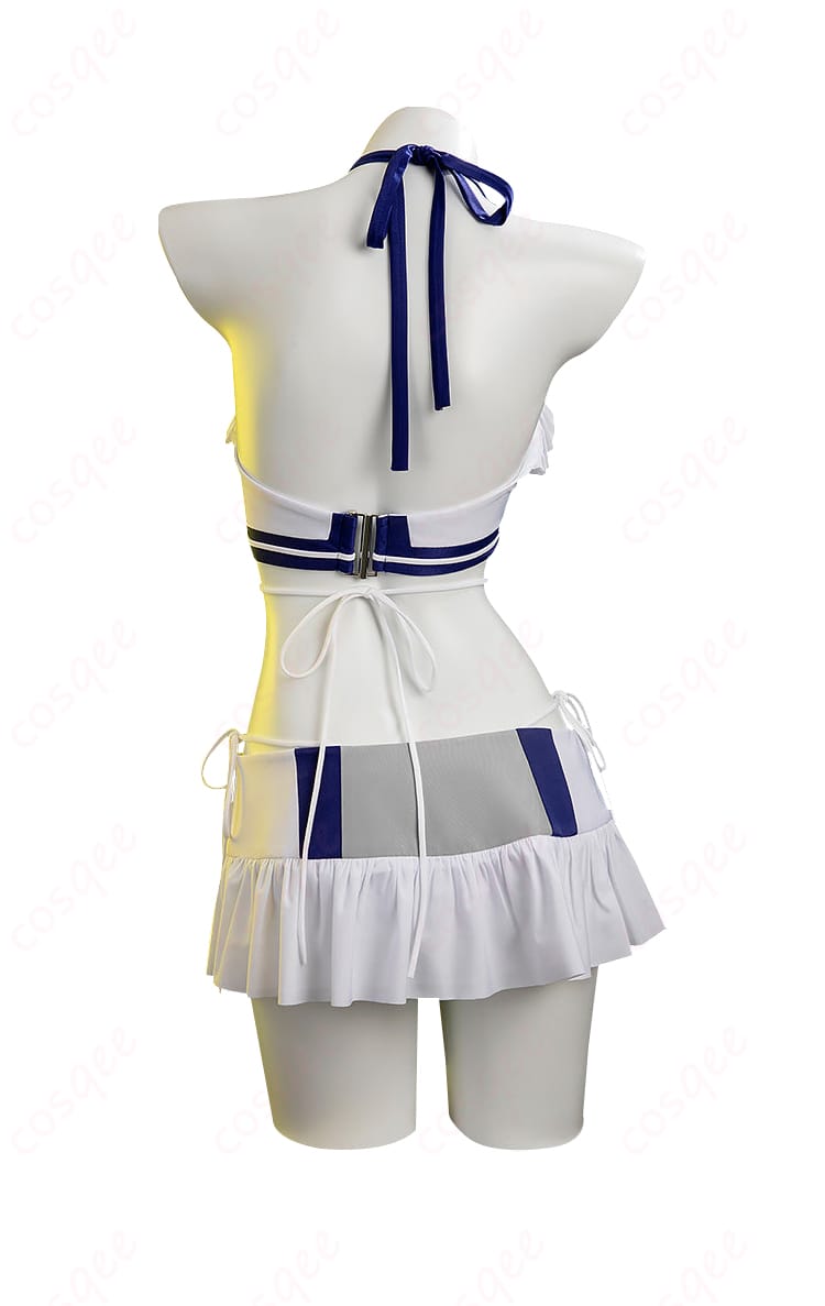 ティファ・ロックハート シャインフリッパー 水着 コスプレ衣装 背面全体の画像です。