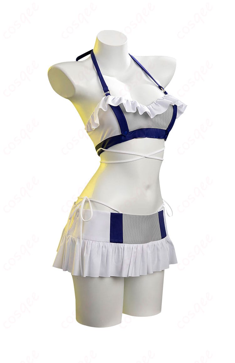 ティファ・ロックハート シャインフリッパー 水着 コスプレ衣装 右側面のディテール。