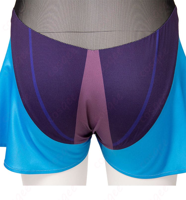 アシレーヌ コスプレ衣装 パンツのバックディテール。デザインの仕上がりにこだわりあり。