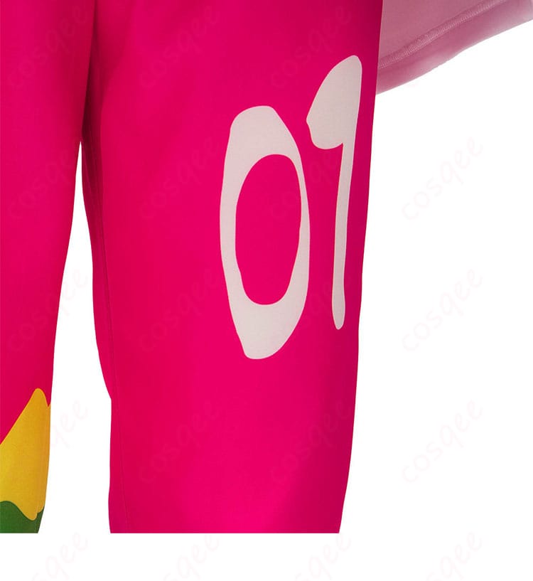 ペラップ コスプレ衣装のパンツ部分の装飾細部画像。脚部のデザインと装飾を確認できます。