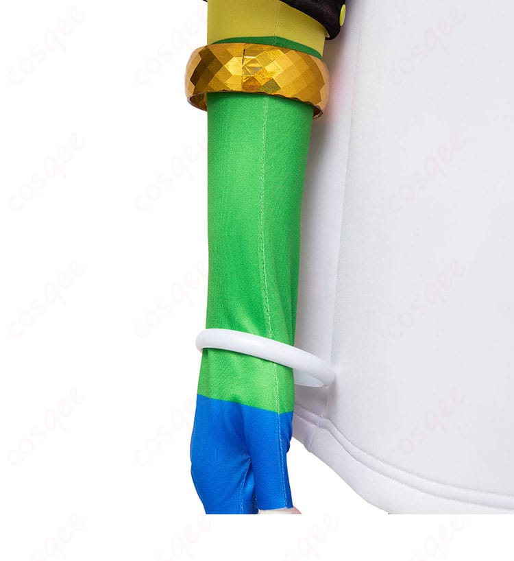 ペラップ コスプレ衣装の右袖部分の装飾細部画像。細かいデザインと装飾が映し出されています。