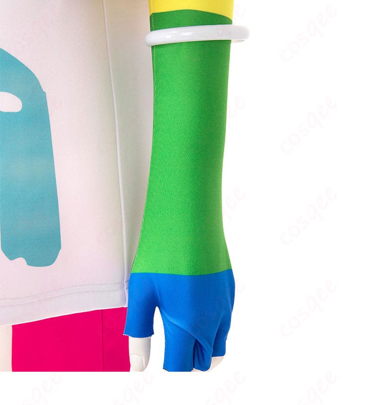 ペラップ コスプレ衣装の左袖部分の装飾細部画像。左袖の美しいディテールを紹介しています。