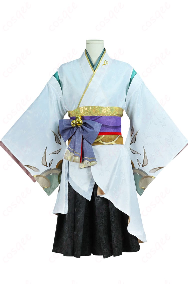 陰陽師コラボ 鏡音レン コスプレ衣装の正面画像。高忠実度再現で、イベントや撮影にぴったりな一着です。