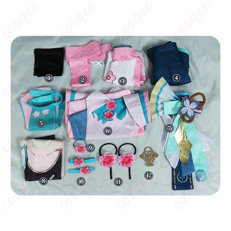 陰陽師 × 初音ミク コラボ衣装 和風ポップな華やかさで写真映え・動きやすい設計 - 4枚目の画像