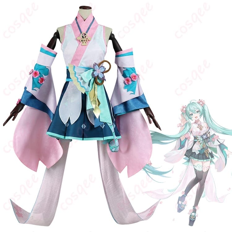 陰陽師 × 初音ミク コラボ衣装 和風ポップな華やかさで写真映え・動きやすい設計 - 1枚目の画像