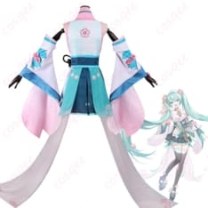 陰陽師 × 初音ミク コラボ衣装 和風ポップな華やかさで写真映え・動きやすい設計 - 3枚目の画像（サムネイル）