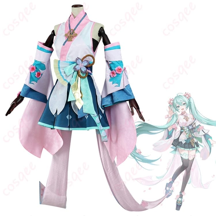 陰陽師 × 初音ミク コラボ衣装 和風ポップな華やかさで写真映え・動きやすい設計 - 2枚目の画像