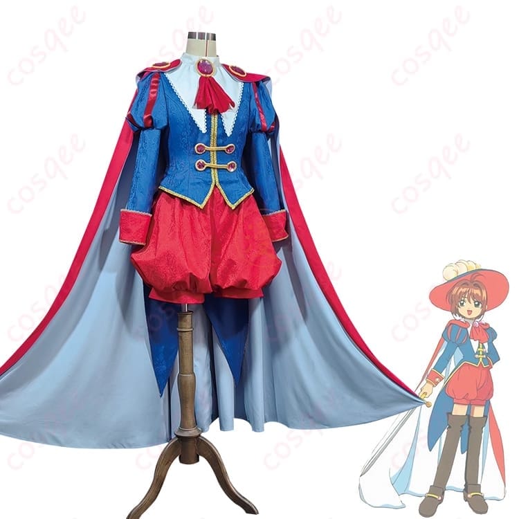 カードキャプターさくら 木之本桜の王子様スタイルで、童話感たっぷりに映えるコスプレ衣装 - 1枚目の画像