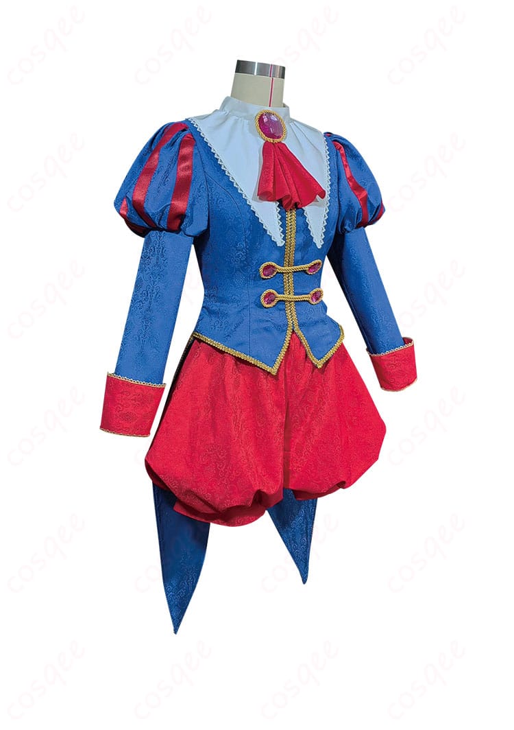 服装細節図 - 木之本桜のコスプレ衣装の生地、刺繍、縫製の詳細