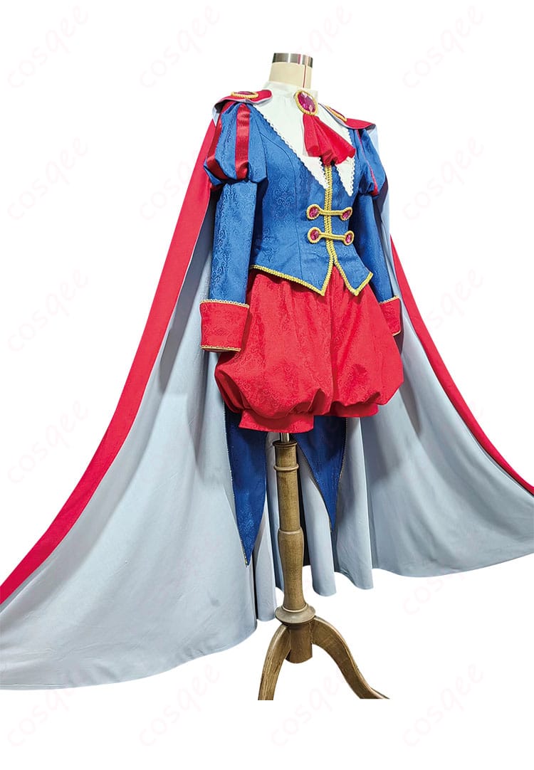 商品側面図 - コスプレ衣装の側面から見たデザイン、優れたフィット感とディテール