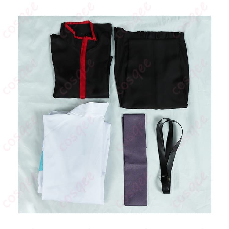 銀魂 坂田銀時 コラボ風コスプレ｜和装×モダンで写真映えする快適セット - 3枚目の画像