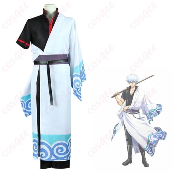 銀魂 坂田銀時 コラボ風コスプレ｜和装×モダンで写真映えする快適セット