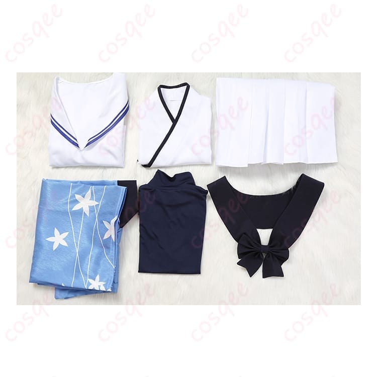 ブルーアーカイブ 御稜ナグサの雰囲気を丁寧に再現した清楚モードなコスプレ衣装 - 6枚目の画像