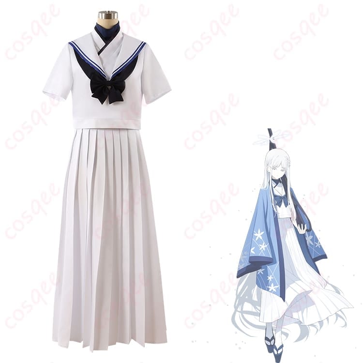 ブルーアーカイブ 御稜ナグサの雰囲気を丁寧に再現した清楚モードなコスプレ衣装 - 5枚目の画像