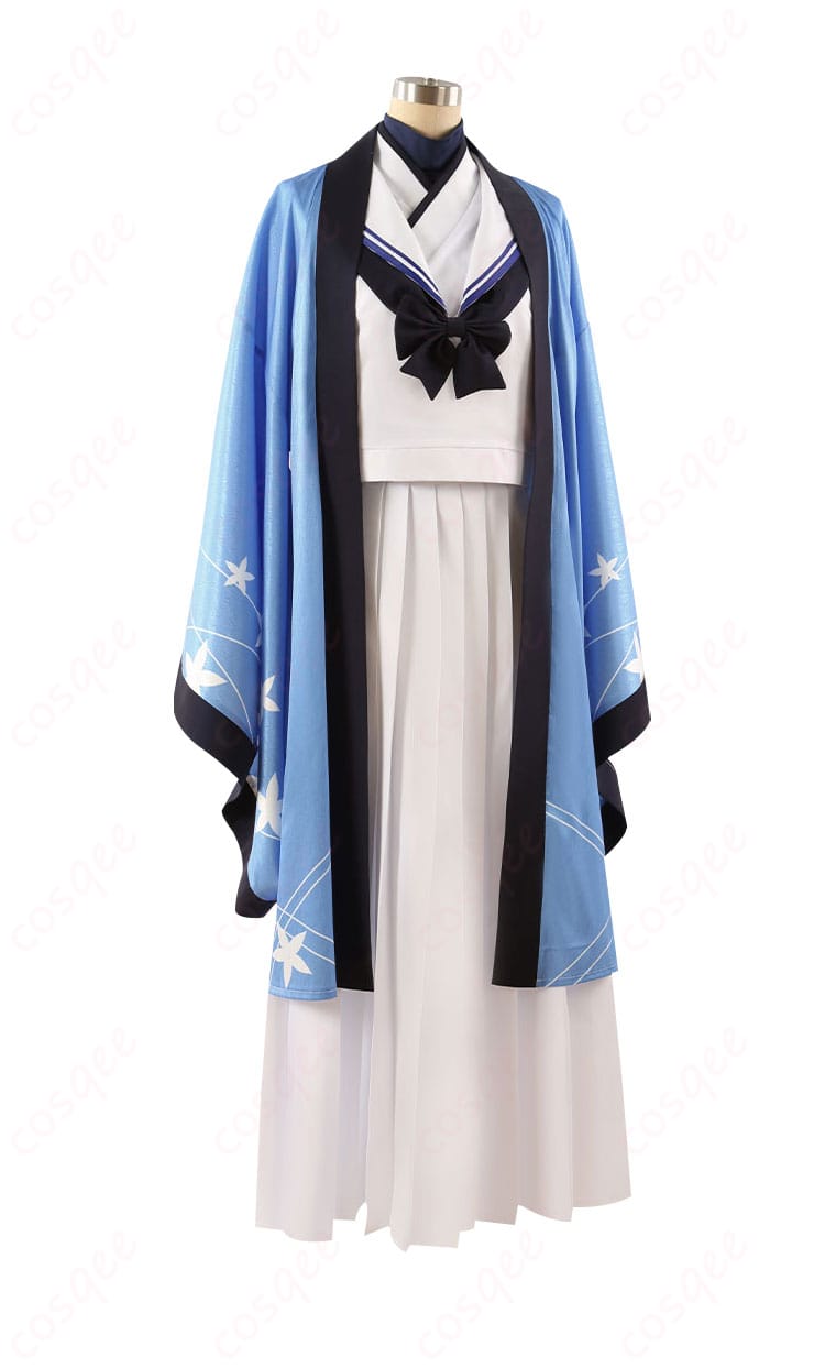ブルーアーカイブ 御稜ナグサ コスプレ衣装の左側図。細部までこだわったデザインが特徴です。