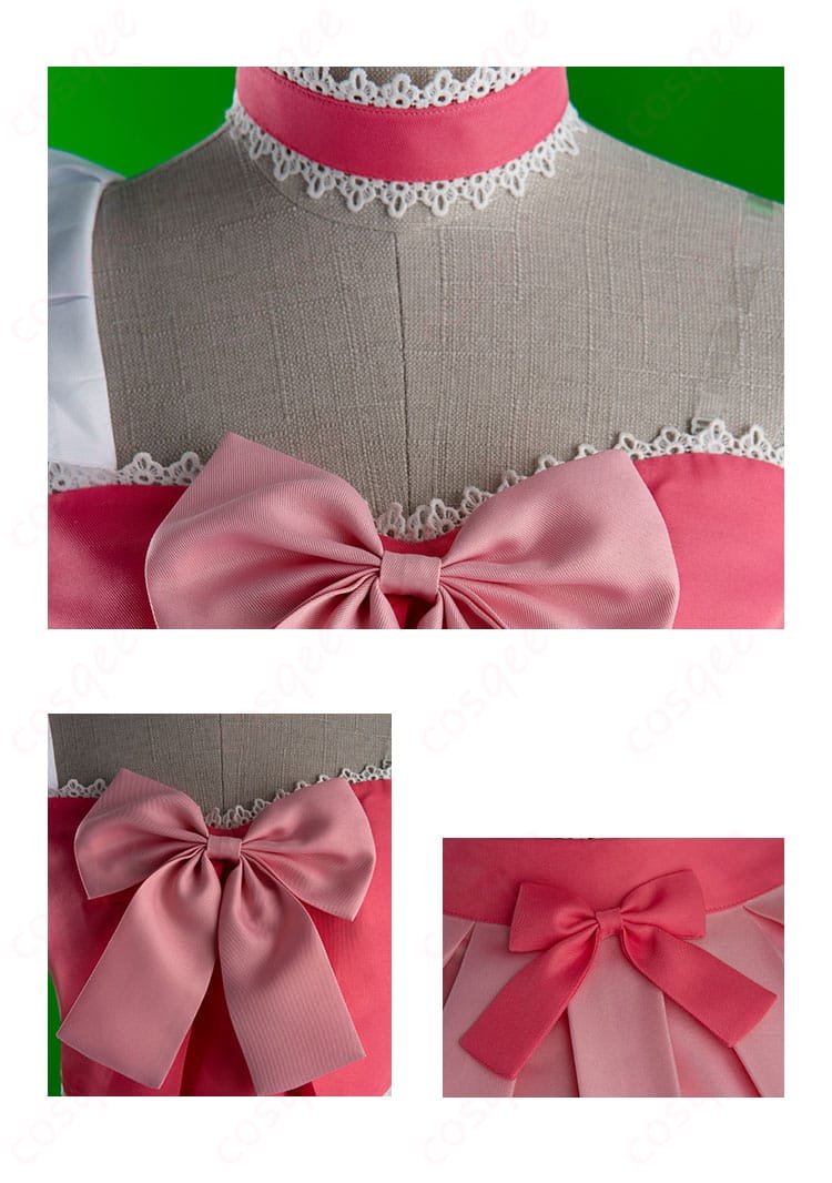 春音あいら コスプレ衣装 蝶の装飾詳細 – 衣装の蝶のデザイン、キャラクターの魅力を引き立てるアクセント