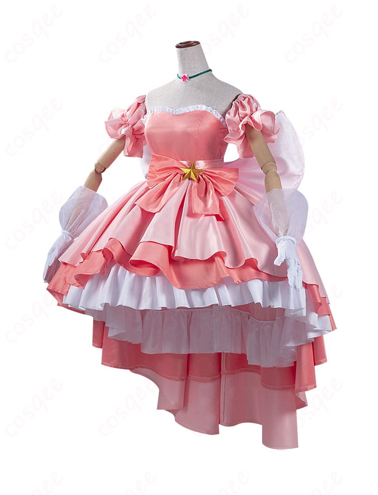 かみちゃまかりん 花園花鈴 コスプレ衣装 右側面画像 ファッション性と快適な着心地