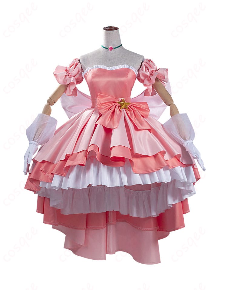 かみちゃまかりん 花園花鈴 コスプレ衣装 正面画像 高再現度のデザイン